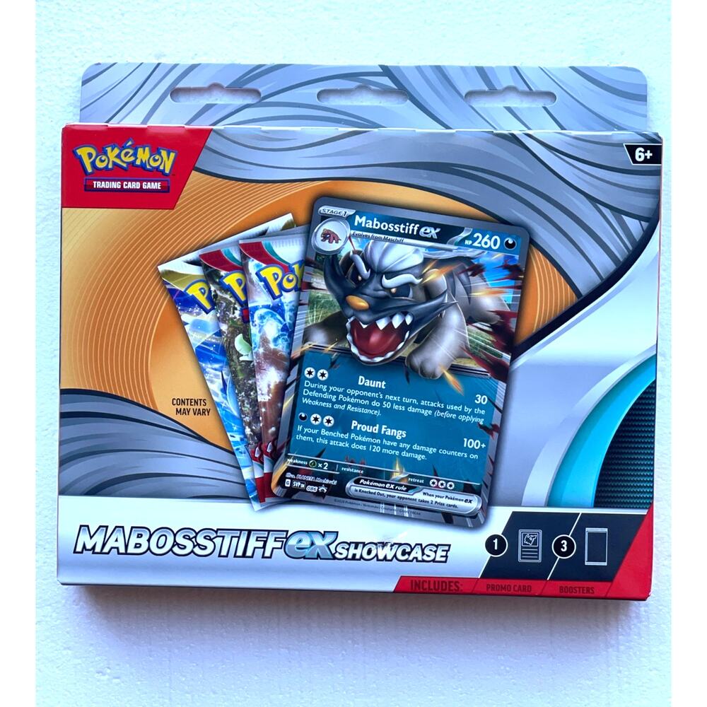Pokémon Mabosstiff EX Showcase Box